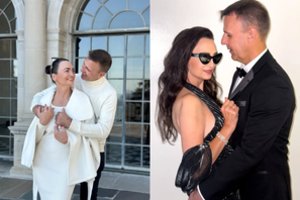 Jurgos Anusauskienės ir jos sužadėtinio kadras – tarsi iš filmo: pasipylė liaupsės porai