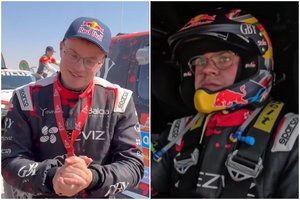 Medaliu pasidabinęs R. Baciuška graudindamasis kreipėsi į dukrą: „Tėtis grįžta namo“