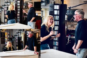 Ž. Žvagulis su N. Pareigyte – vaizdo klipe: „Visą dieną juokėmės“