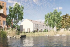 Klaipėdoje dvaro sodybos pastatas prie tvenkinio virs butais: 12 dviaukščių