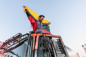 Jautriai kelionę Dakare nupasakojęs V. Žala: „Finišavus emocijos buvo tarsi laimėjus“