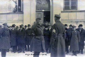 Kovas dėl Klaipėdos krašto primins paminklas sukilėlių vadui Jonui Budriui-Polovinskui