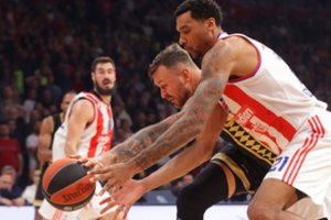 D. Motiejūnas spindėjo įspūdingoje dramoje Belgrade, bet pergale džiaugėsi R. Giedraitis