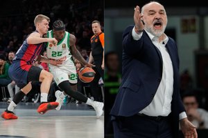 K. Nunną surakinusi „Baskonia“ pralaimėjimų seriją Eurolygoje nutraukė paguldydama „Panathinaikos“