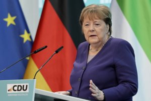 A. Merkel: be JAV ir NATO paramos Ukraina negalės išlikti nepriklausoma valstybė
