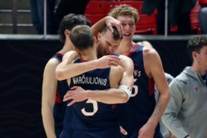 Lietuviškoje NCAA akistatoje – A. Marčiulionio ir P. Murausko pergalė prieš D. Butką