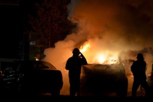 Per gaisrą Serbijos sostinės senelių namuose žuvo aštuoni žmonės