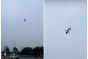 Darganotame danguje pastebėjo karinį orlaivį: paaiškėjo, kas vyko kauniečiams virš galvos