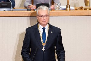 Prezidentas G. Nausėda sveikina D. Trumpą: užsiminė apie naujausius Lietuvos įsipareigojimus gynybos finansavimui