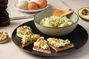  Paįvairinkite savo pusryčius kiaušinių salotomis – kreminės tekstūros, fantastiškai skanios