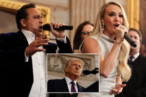 D. Trumpo inauguracijoje – atlikėjų pasirodymai: publiką džiugino C. Underwood ir C. Macchio