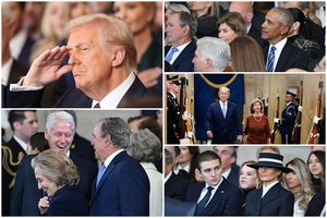 D. Trumpas prisiekė ir tapo JAV prezidentu: kadruose – įtakingiausių šalies ir pasaulio lyderių sveikinimai