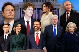 D. Trumpo inauguracijoje – gerai žinomi žmonės: pademonstravo klasiškus įvaizdžius