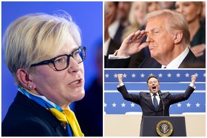 I. Šimonytė įvardijo, kas jai kelia nerimą dėl D. Trumpo: prakalbo apie E. Muską