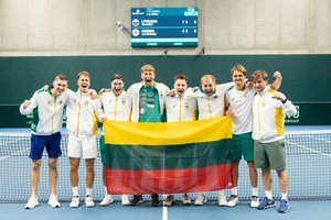 Daviso taurė: Lietuvos rinktinė į Liuksemburgą vyksta pajėgiausios sudėties