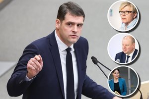 Dėl R. Žemaitaičio pareiškimų – pykčio banga: koalicijos partneriai žada imtis veiksmų