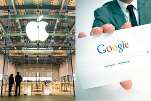 JK tirs „Apple“ ir „Google“ konkurencingumą mobiliųjų įrenginių sektoriuje