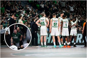 Prisidirbo: du Lietuvos sirgaliai buvo pašalinti iš „Žalgirio“ rungtynių Atėnuose