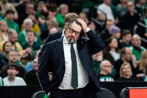 „Žalgirio“ griūtį paaiškinęs A. Trinchieri – apie netikėtumą dėl A. Smailagičiaus ir išeitį iš duobės