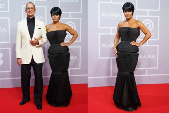  M.A.M.A. apdovanojimuose Neringa Zeleniūtė pademonstravo išskirtinį įvaizdį: siunčia žinutę moterims