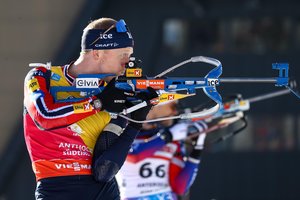 Legendinis norvegas po dar vienos pergalė tarė, kada trauksis iš biatlono