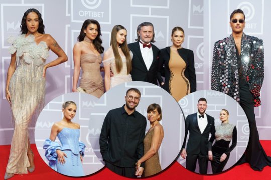 Ryškiausių šalies žvaigždžių įvaizdžiai atėmė žadą: kas M.A.M.A. apdovanojimuose atrodė stilingiausiai?