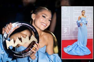 M.A.M.A. apdovanojimuose triumfavusi Jessica Shy laiką leido be mylimojo: pasakė, kur jis