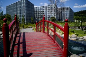 Sostinėje, šalia Japoniško sodo, statys naują verslo centrą