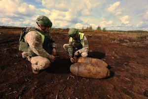 Lietuvos kariuomenės išminuotojai pernai neutralizavo rekordinį kiekį sprogmenų