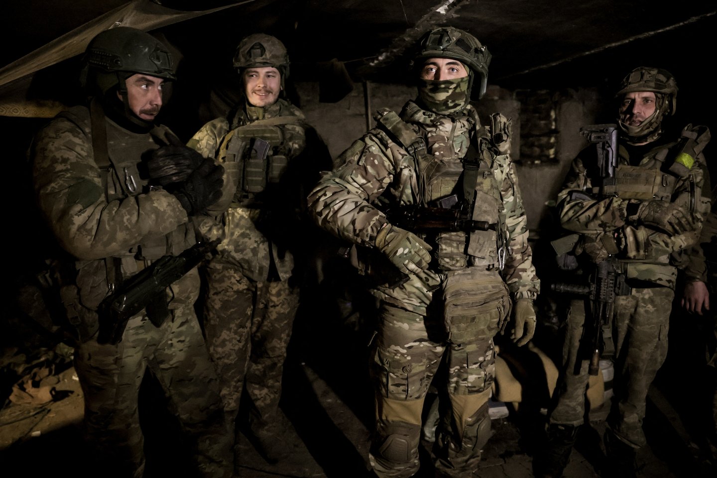 Karas Ukrainoje. Ukrainos kariai.<br>Reuters/Scanpix nuotr.