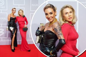 Pirmą kartą po oficialių skyrybų raudonuoju kilimu žengusi G. Žemaitė: „Viską reikia dar išgyventi“