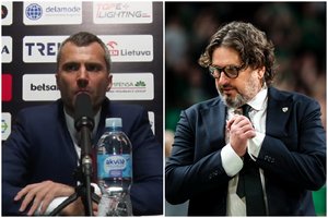 Skirtingos A. Trinchieri ir M. Kiltinavičiaus emocijos: „Negaliu suprasti, kodėl mes pralaimėjome šias rungtynes“
