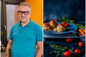 Taip makaronų dar negaminote: virtuvės šefas L. Čeprackas nustebino netikėtu ingredientu