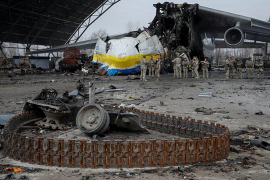 Istorinis mūšis – viena iš priežasčių, kodėl Rusijai nepavyko užimti Ukrainos per tris dienas