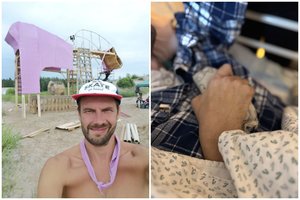 Festivalio konstrukcijų baisiai sužaloto vyro šeima pranešė, kokia jo būklė: „Būna dienų, kai visi siaubingai išsigąstam“