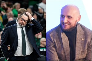 Po slogios „Žalgirio“ atkarpos – ilgas A. Trinchieri ir klubo savininko pokalbis