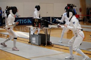 Baltijos lygos trečiame etape M. Stojanaitė ir M. Narbutaitė liko per plauką nuo medalių