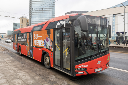 Savaitgalį į sostinės gatves išvažiuos nemokamas autobusas-galerija