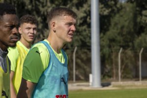 V. Armanavičius po pirmos treniruotės Kipre: „Dabar reikia bėgti – vėliau bus lengviau“