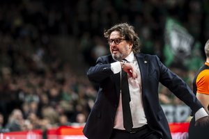 Sėkmės elementą kelis kartus akcentavęs A. Trinchieri: „Pergalės yra pervertintos“