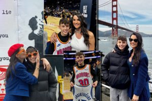 Nepamirštamas reginys ir laimės ašaros: dėl sūnaus svajonės A. Douka pakėlė sparnus už Atlanto