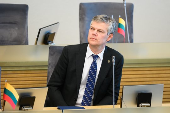 D. Jauniškis džiaugiasi sumažėjusiais baltarusių srautais: svarbiausia, kad nebūtų sprendimų, kurie vėl atvertų duris