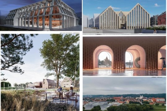 Kaune rengiama dirva išskirtinam pastatui prie Kauno pilies – idėjas siūlo 10 architektų komandų