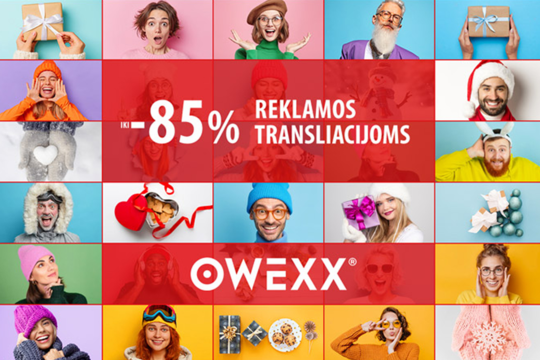 Žiemiškos nuolaidos OWEXX lauko ekranų tinkle