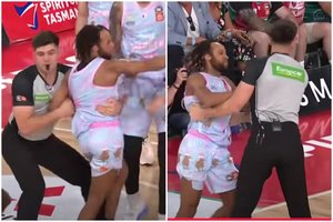 „Ryto“ naujoko nuotykiai Australijoje – nuvertęs teisėją buvo suspenduotas penkerioms rungtynėms