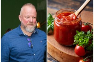 V. Radzevičius patiekalus gardina ypatingu pomidorų padažu: patiks ir gurmanams, ir tradicinių skonių mėgėjams