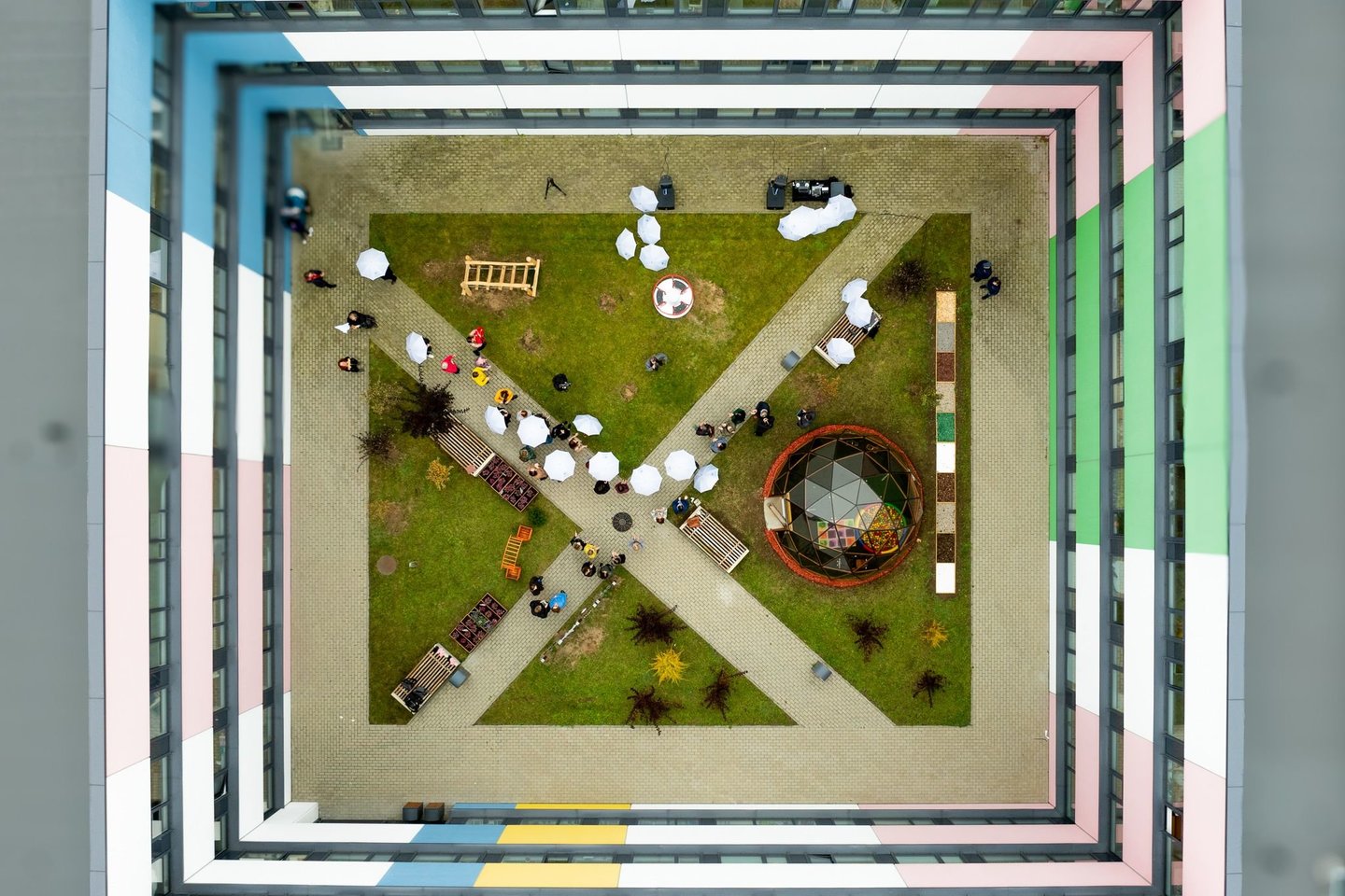 Santaros Vaikos Raidos centro kiemelis.<br>G.Matulaičio nuotr.