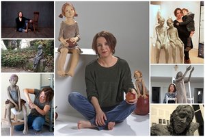 Prancūzijoje šaknis įleidusi lietuvė netekties prislėgtą šeimą pravirkdė savo kūriniu