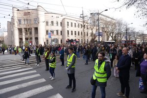 Rusija perspėjo dėl chaoso protestų apimtoje Serbijoje