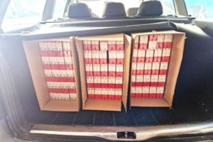 Pasieniečiai sučiupo du kauniečius su 31 tūkst. pakelių kontrabandinių cigarečių